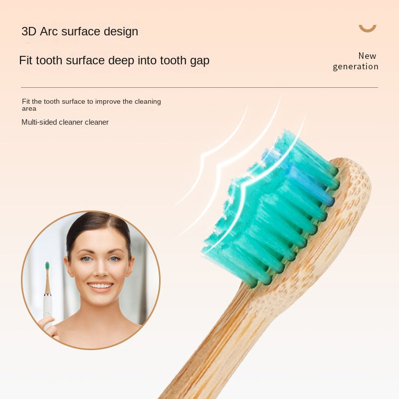 Têtes de remplacement en bambou pour brosse à dents électrique Philips