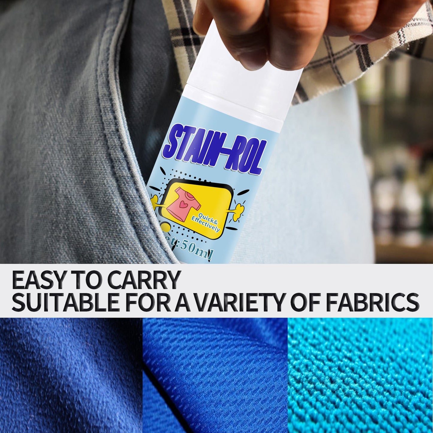 Clothes White Dry Cleaning Ball, Detergent Portable Cloth To Remove All Kinds Of Stains - Korvel