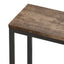 Modern Design Kitchen Dining Table Pub Table Long Dining Table Set with 3 Stools Easy Assembly Natural - Korvel