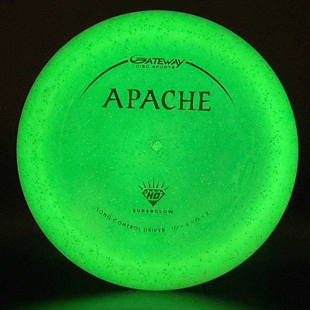 Controlador de Disco de Golf HD Superglow Metal Flake Apache