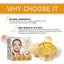Gold Snail Eye Patch Hydrating Eye Patch Skin Care Around The Eyes - Korvel