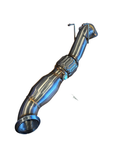 SPDZ1 3-Inch High-Performance Downpipe with High-Flow Cat for 2013+ Ford Focus ST - Korvel