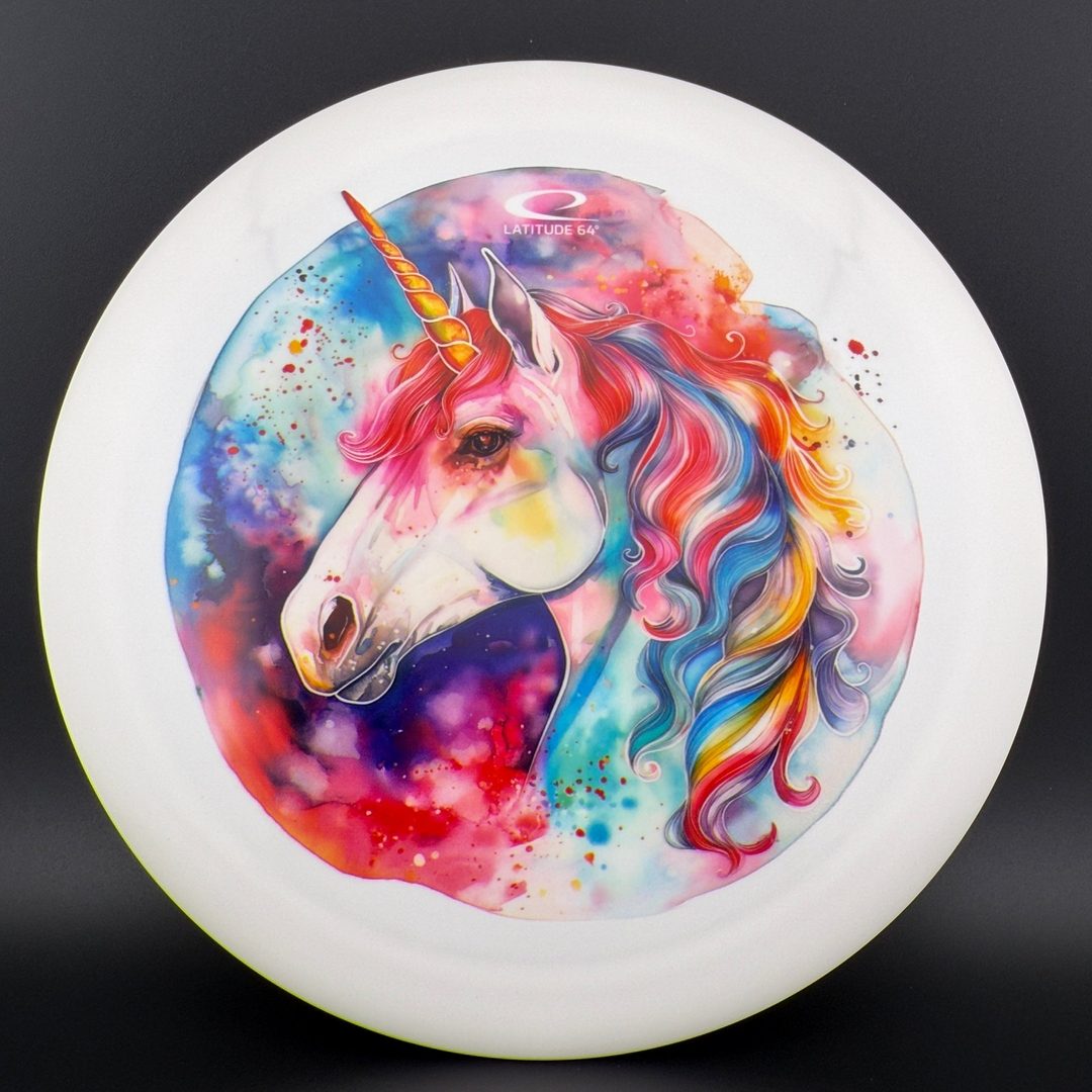 Gold Sapphire - DecoDye Unicorn Disc Golf Driver