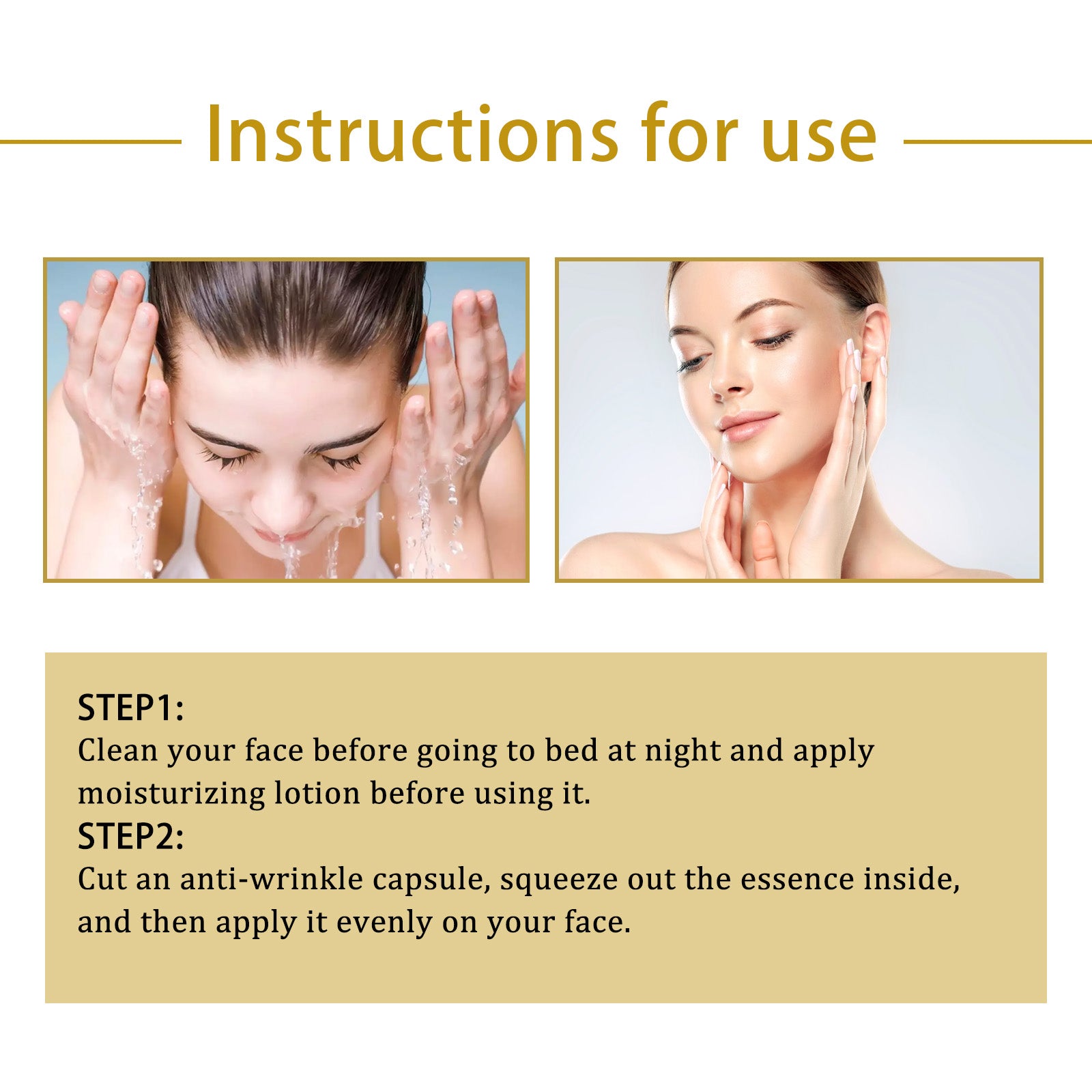 Retinol Anti-Wrinkle Serum, Reduce Facial Wrinkles And Fine Lines By Moisturizing And Firming Anti-Aging Essence - Korvel