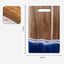 Wood Cutting Board Resin Blue green Wave Pattern - Korvel