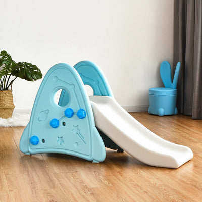 Freestanding Baby Slide Indoor Climber Set - Blue