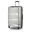 28-Inch Premium Silver Hardcase Spinner Luggage with TSA Lock - Korvel