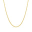 18k Yellow Gold Bead Chain 1.5mm