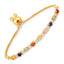 1.83 Carat Genuine Multi Sapphire .925 Sterling Silver Bracelet