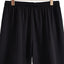 Shorts de jogging texturés classiques pour hommes avec taille élastique