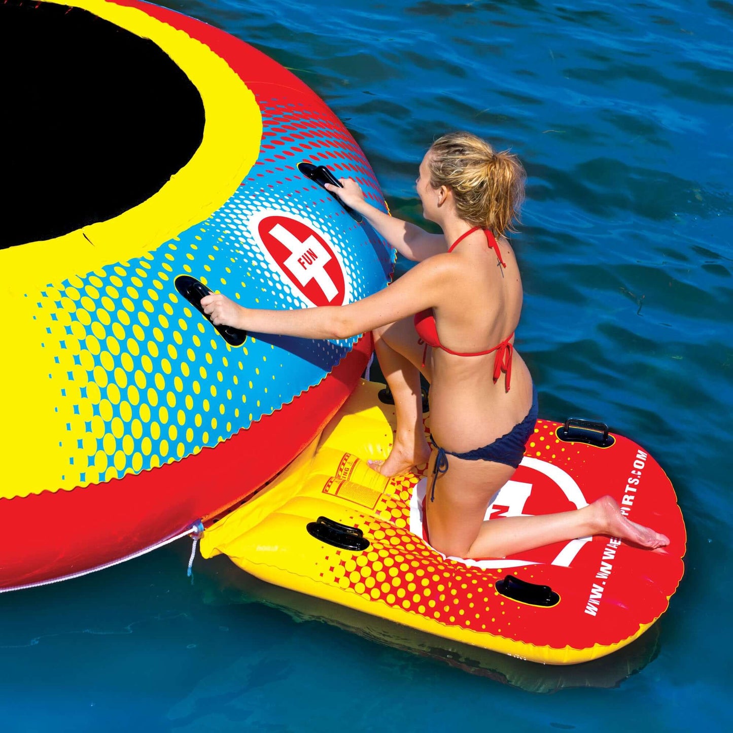 WOW Watersports Flotador para Piscina y Lago