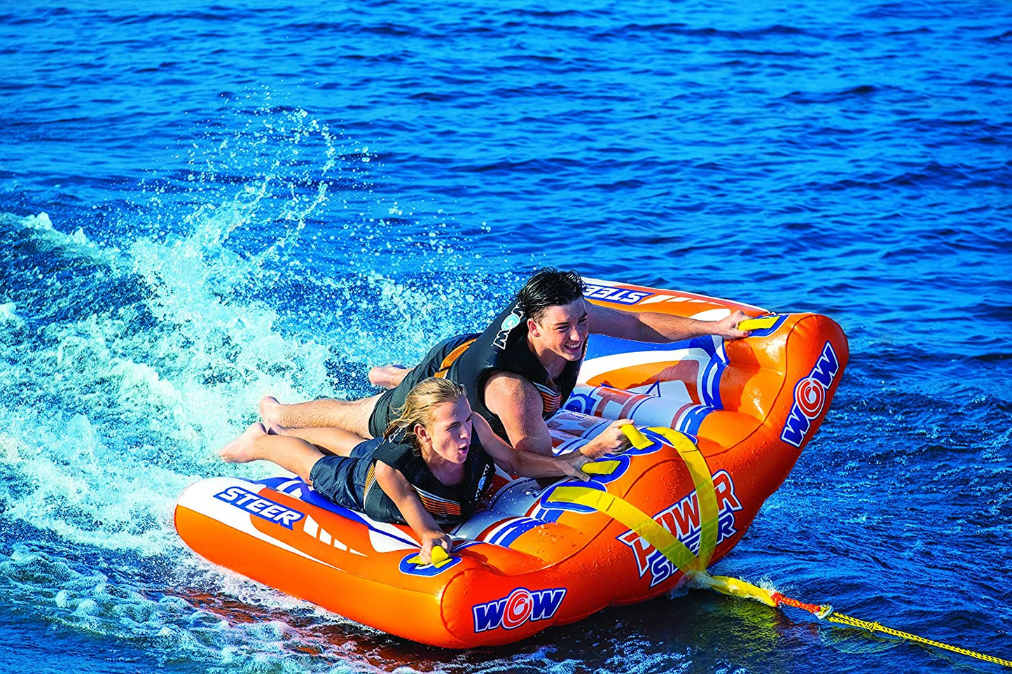 WOW Sports Power Steer Tubo de Remolque para 2 Personas