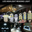 28-Piece White LED Interior Light Bulb Set for Cars