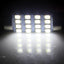 28-Piece White LED Interior Light Bulb Set for Cars