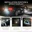 28-Piece White LED Interior Light Bulb Set for Cars
