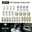 28-Piece White LED Interior Light Bulb Set for Cars
