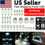 28-Piece White LED Interior Light Bulb Set for Cars