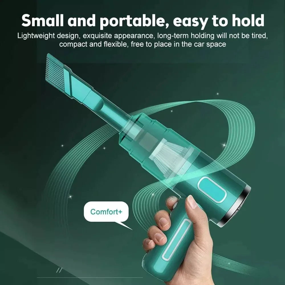 Aspiradora de Mano Inalámbrica 29000PA - Mini Portátil