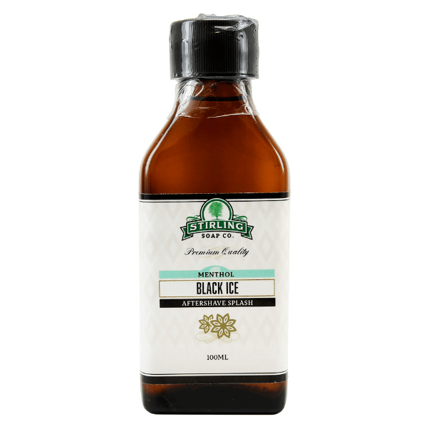 Collection de rasage Black Ice de Stirling Soap Co.