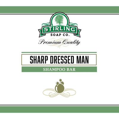 Stirling Soap Co. Sharp Dressed Man Shampoo Bar - 3.8 Oz