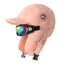 Winter ski hat warm hat men and women winter riding ear windproof plus velvet thickening pilot lei feng hat - Korvel