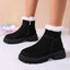 Premium Insulated Cotton-Padded Martin Boots for Women