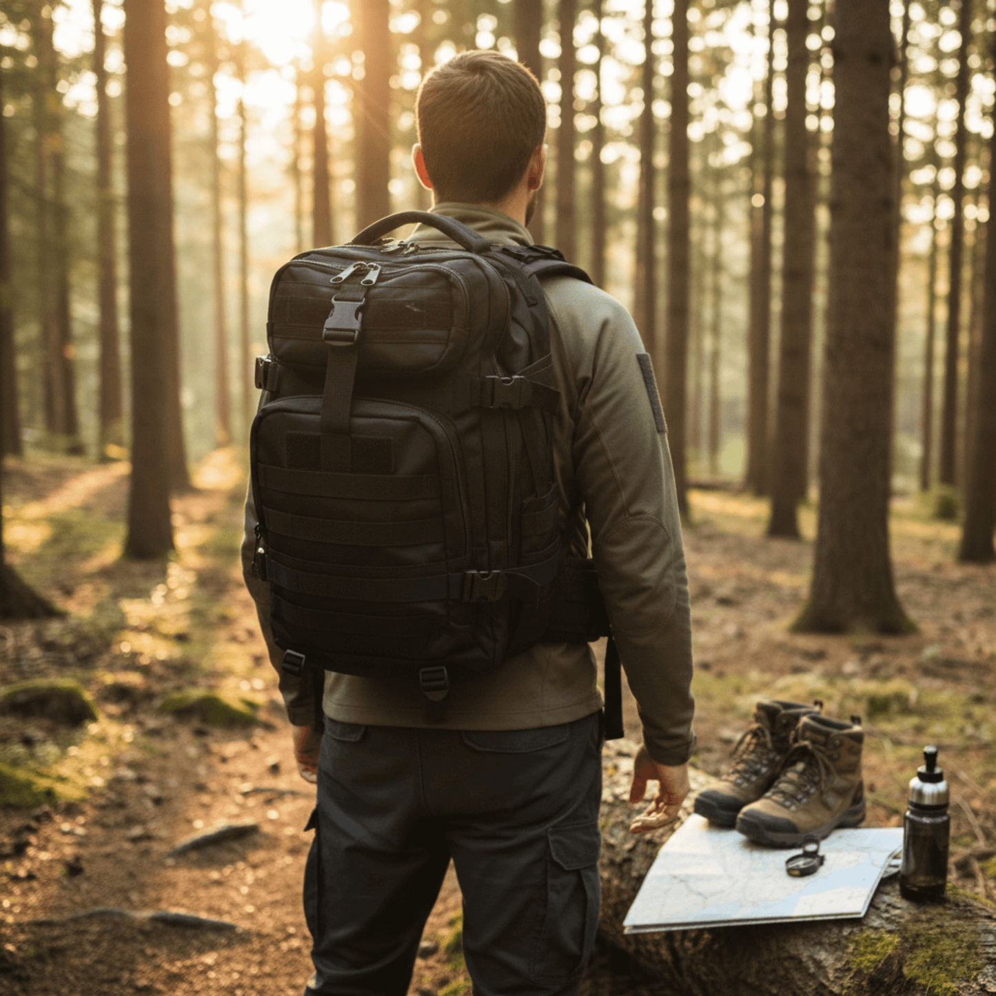 Mochila Militar Táctica XGear 40L para Aventuras al Aire Libre