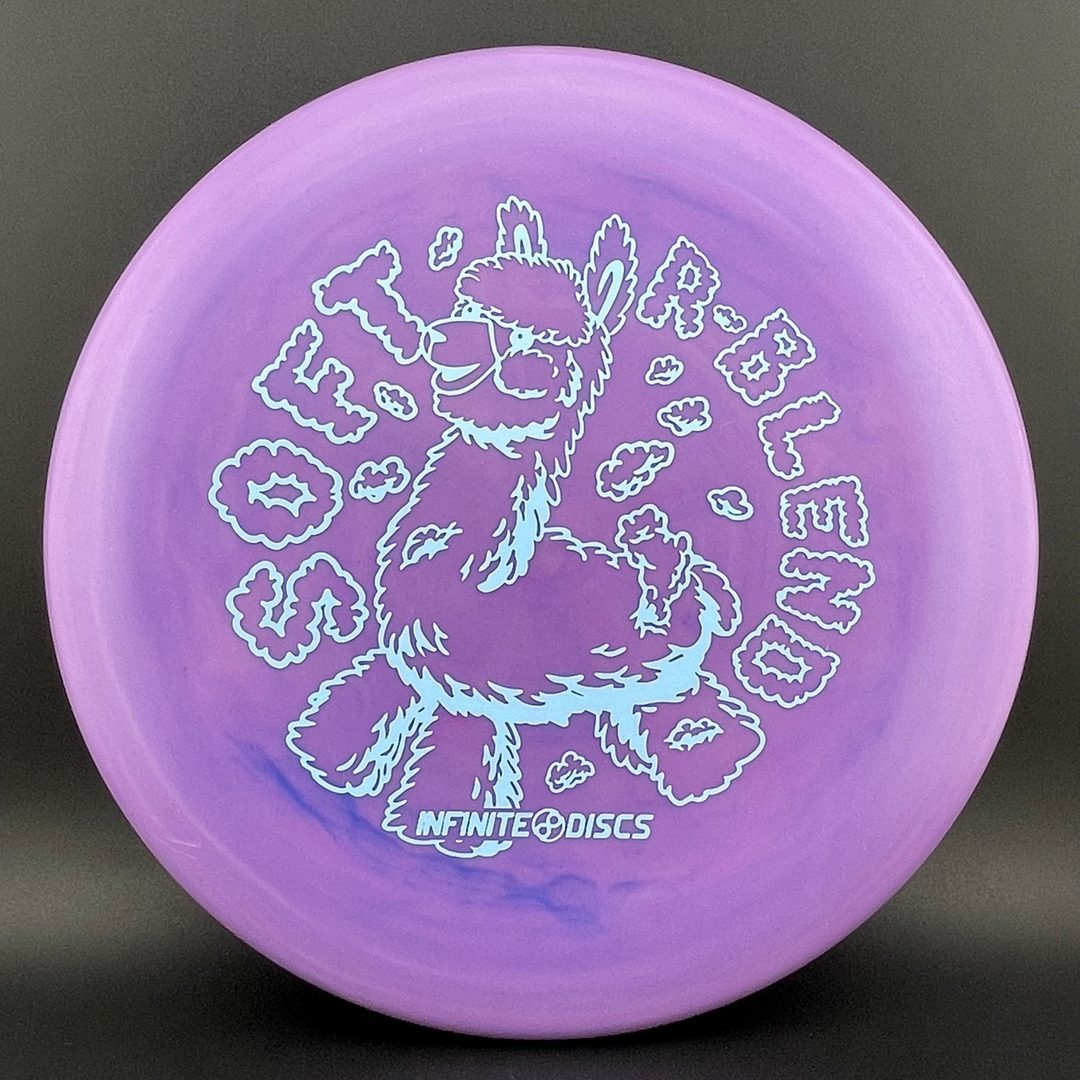 Soft R-Blend Alpaca Disc Golf Putter - Fluffy Alpaca Stamp