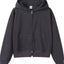 Plus Size Casual Zip-Up Long Sleeve Hoodie