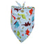 Bandana pour chien en coton premium style fruit