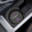 Battle Tested Epilepsy Awareness Soapstone Car Coaster - Purple Ribbon
