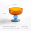 Elegant Heat-Resistant Stained Glass Dessert Bowl