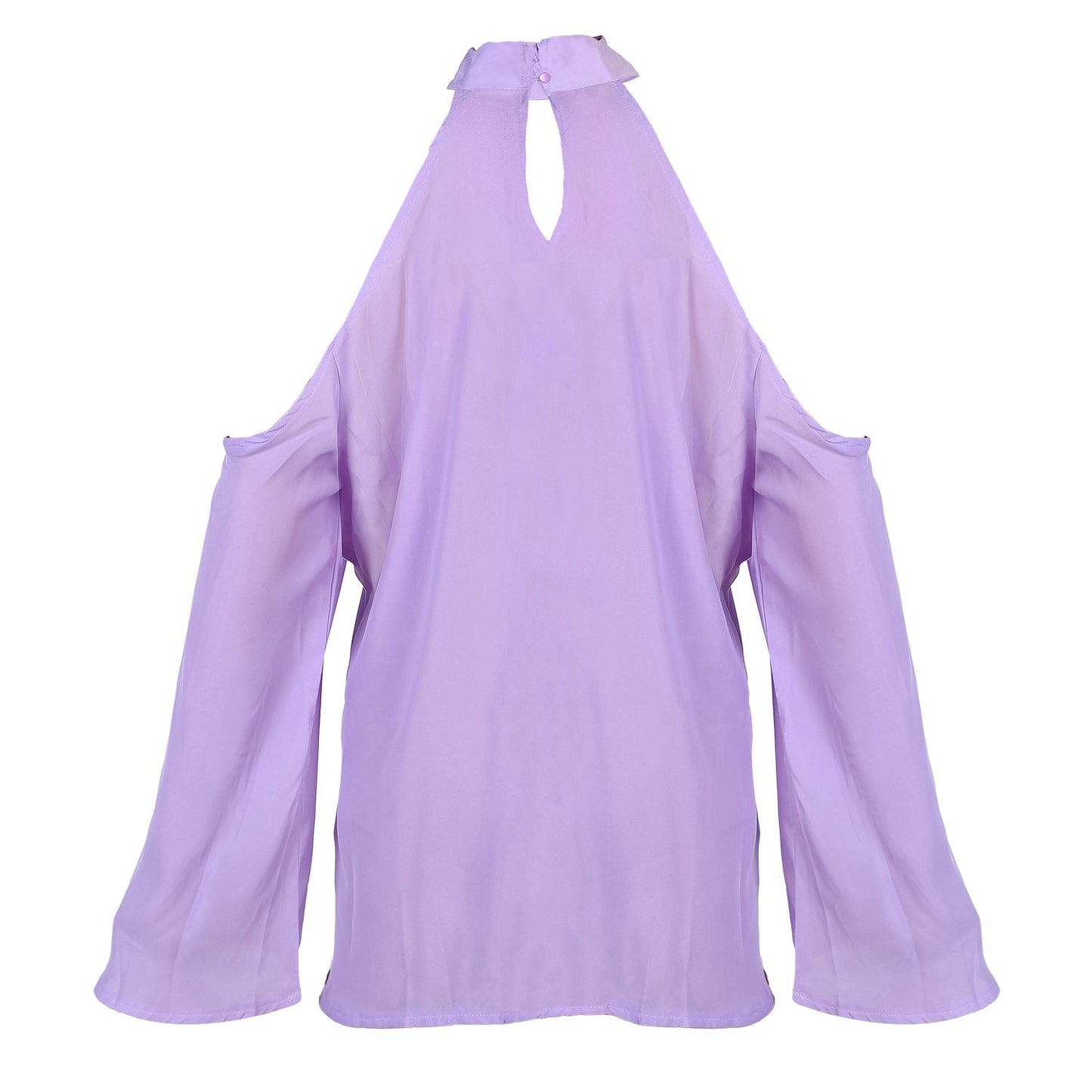 Women's Off The Shoulder V-Neck Blouse - Summer Style