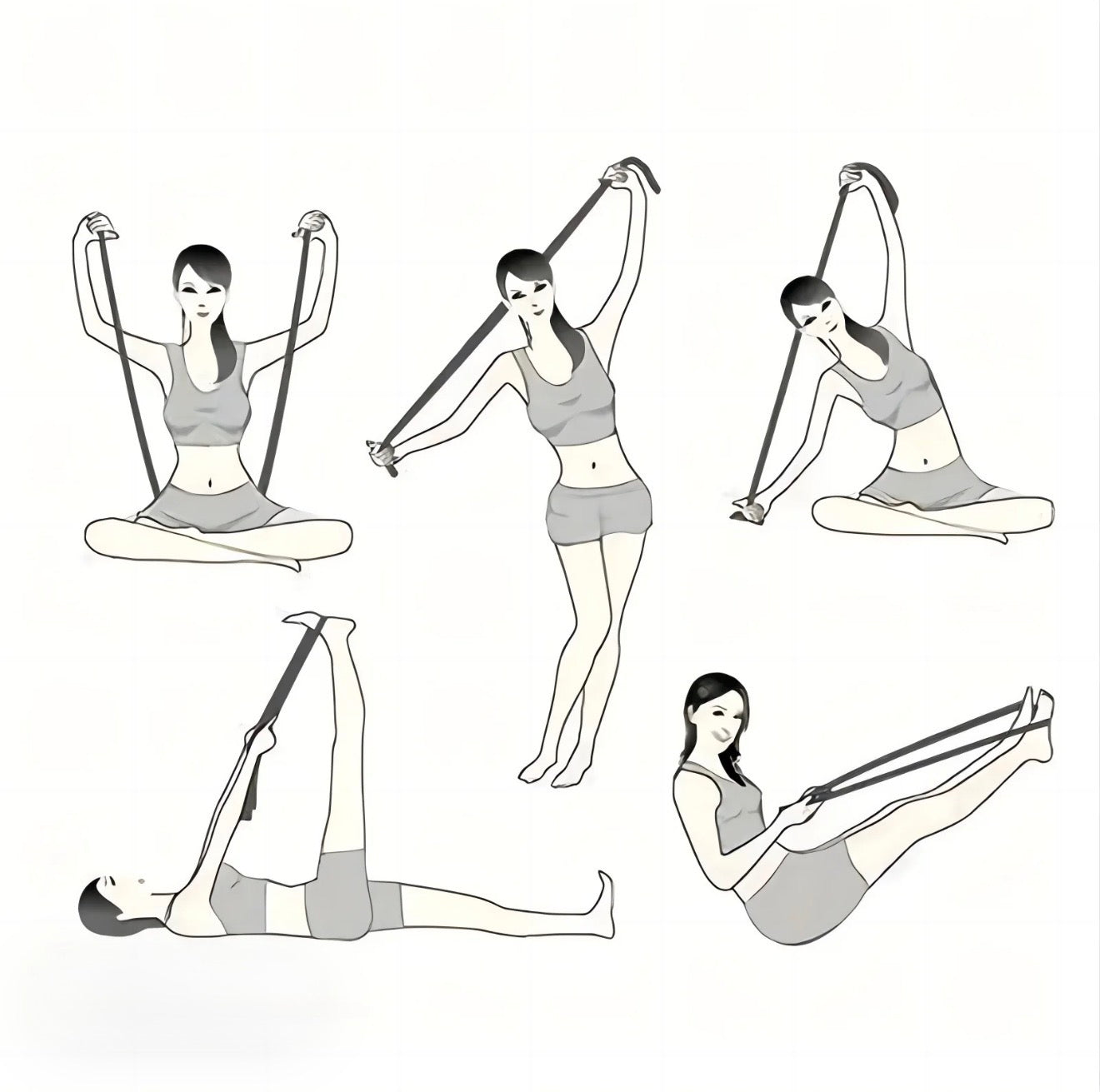 FlexStride Yoga Band - Korvel