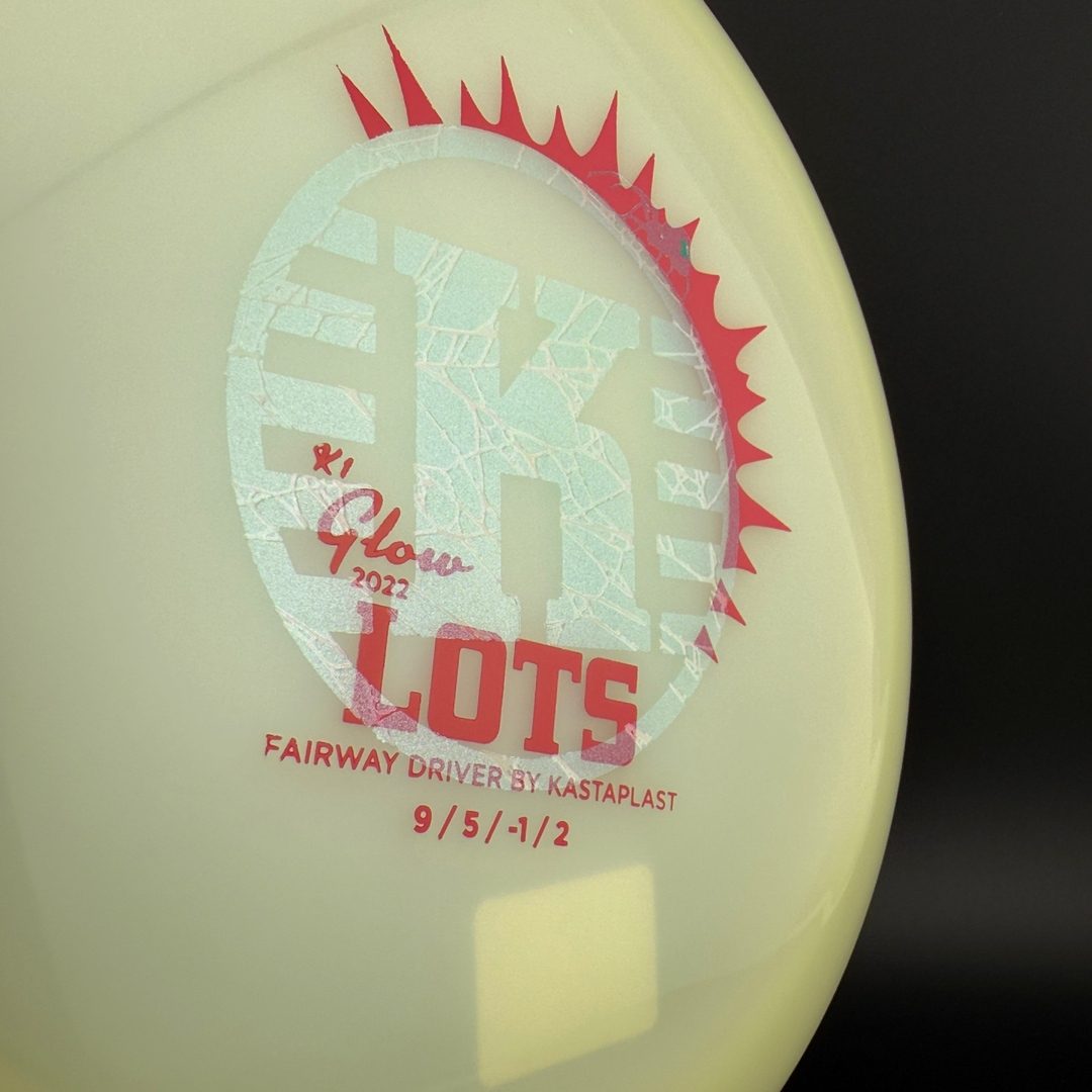 K1 Glow Lots - Spider K - Disco de Golf Limitado