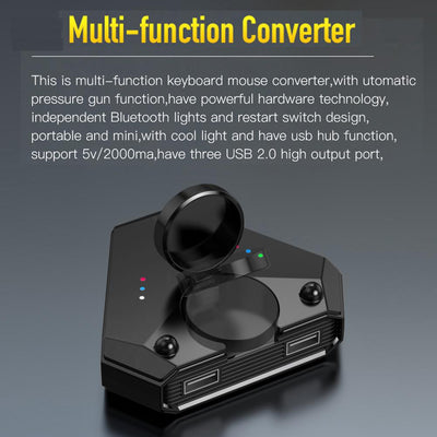 Gamepad Pubg Mobile Bluetooth 5.0 Android PUBG Controller Mobile Controller Gaming Keyboard Mouse Converter For IOS iPad to PC - Korvel