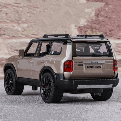 Modèle de SUV Prado en alliage 1:32 avec fonctionnalités sonores et lumineuses
