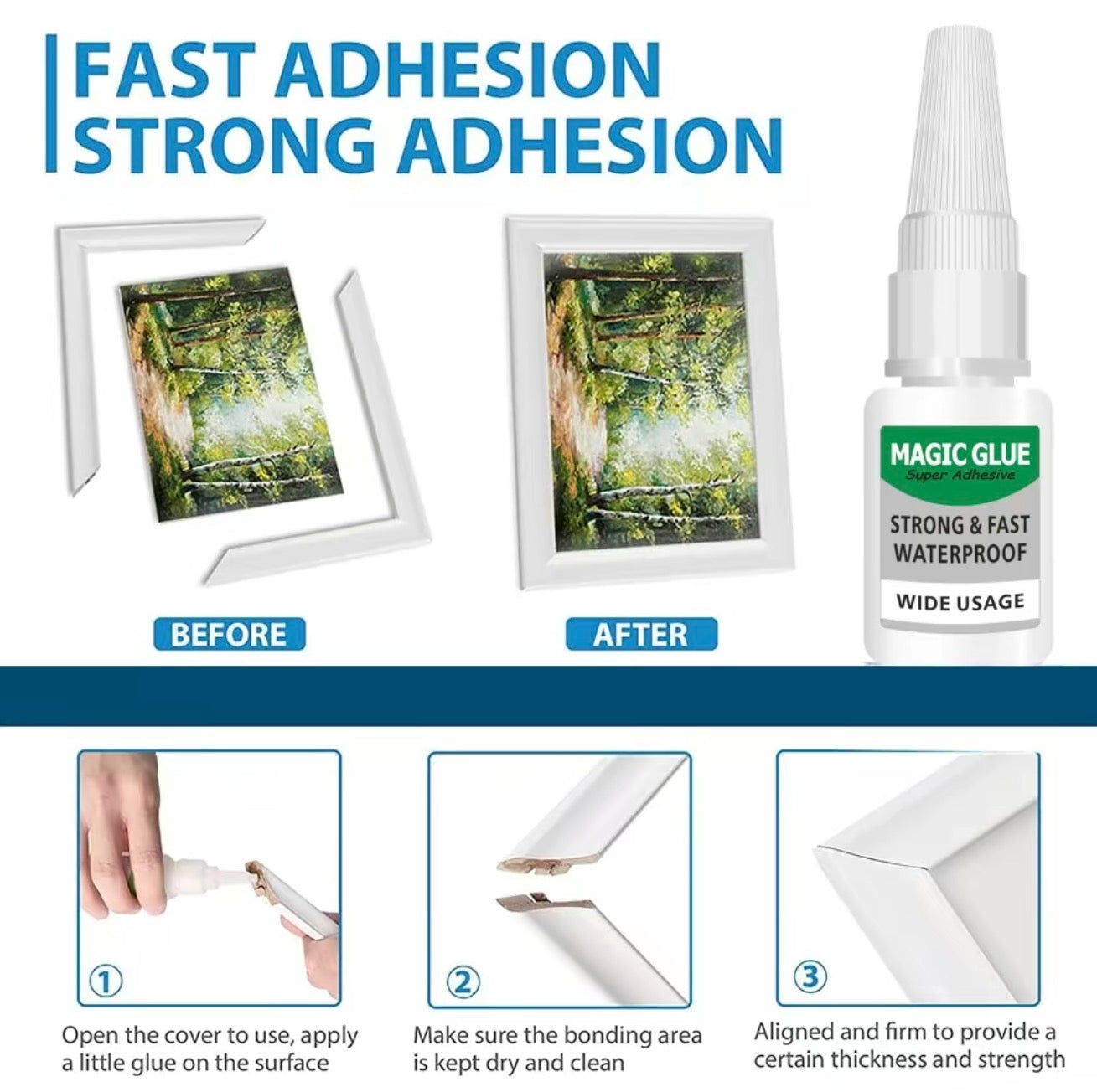 ForgeBond Magic Glue - Gel Adhesivo de Alta Resistencia