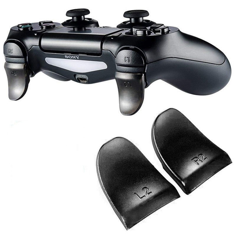 Suitable for PS4 handle L2 R2 extended button PS4 extended button trigger button extended extended extended button rubber pad - Korvel
