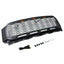 Grill For 2021 2022 2023 Ford f150 Raptor Grill Replacement W/LED Lights & Letters Matte Black - Korvel