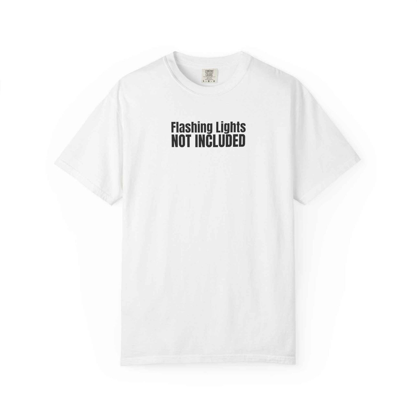 Flashing Lights Not Included T-Shirt | Epilepsy Awareness