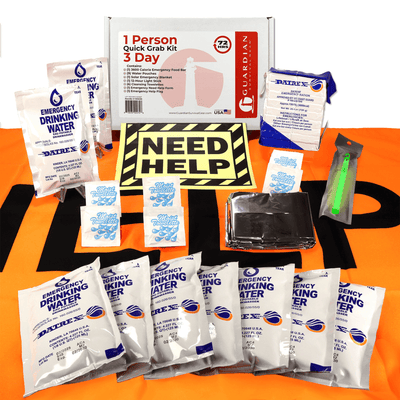 WSK 72-Hour Emergency Survival Grab Bag Kit - Korvel