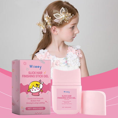 Children's Broken Hair Styling Brush Finish Broken Hair Bangs Styling Nourishing Shine Hair Styling Cream - Korvel
