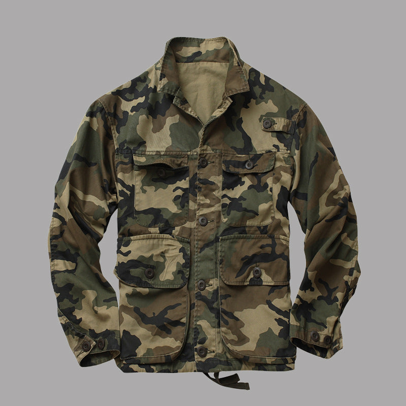 Premium Camouflage Trucker Jacket