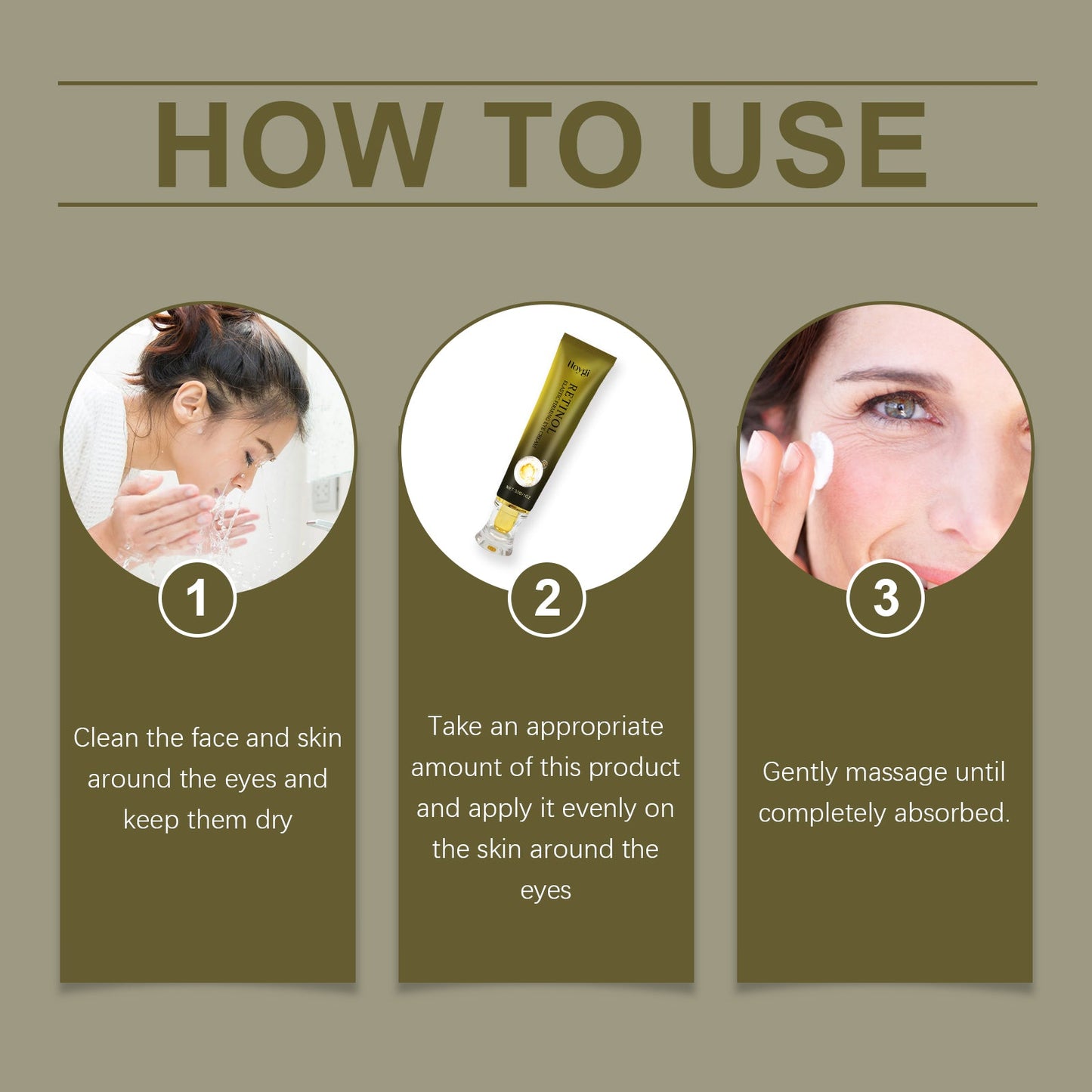 Retinol Eye Cream Tightens And Gently Nourishes Skin Around The Eyes And Lightens Fine Lines Lifting Eye Care Cream - Korvel