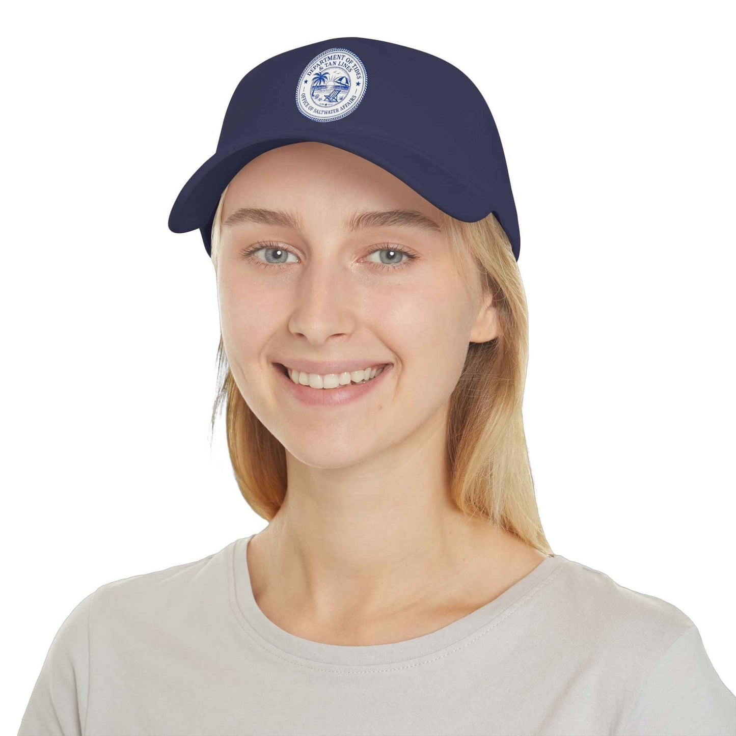 Casquette Dad du Département des Marées & des Lignes de Bronzage – Chapeau Sceau Côtier