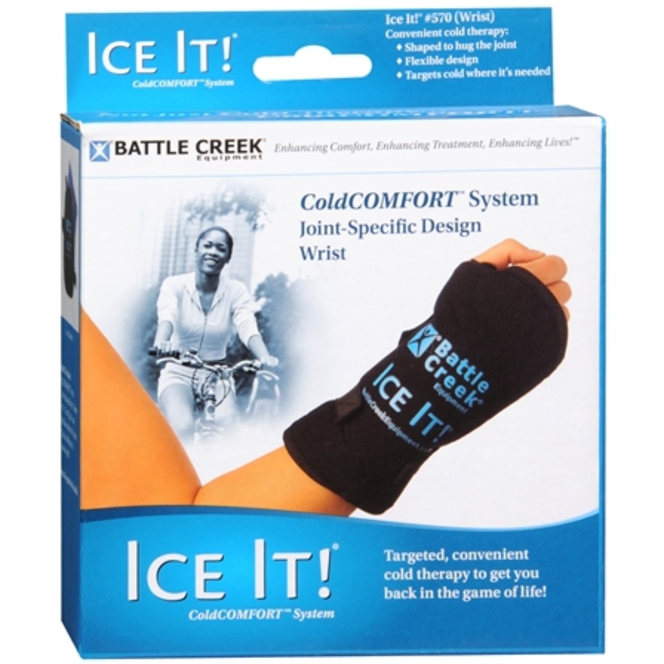 Ice It! Sistema de Confort Frío para Alivio de Muñeca
