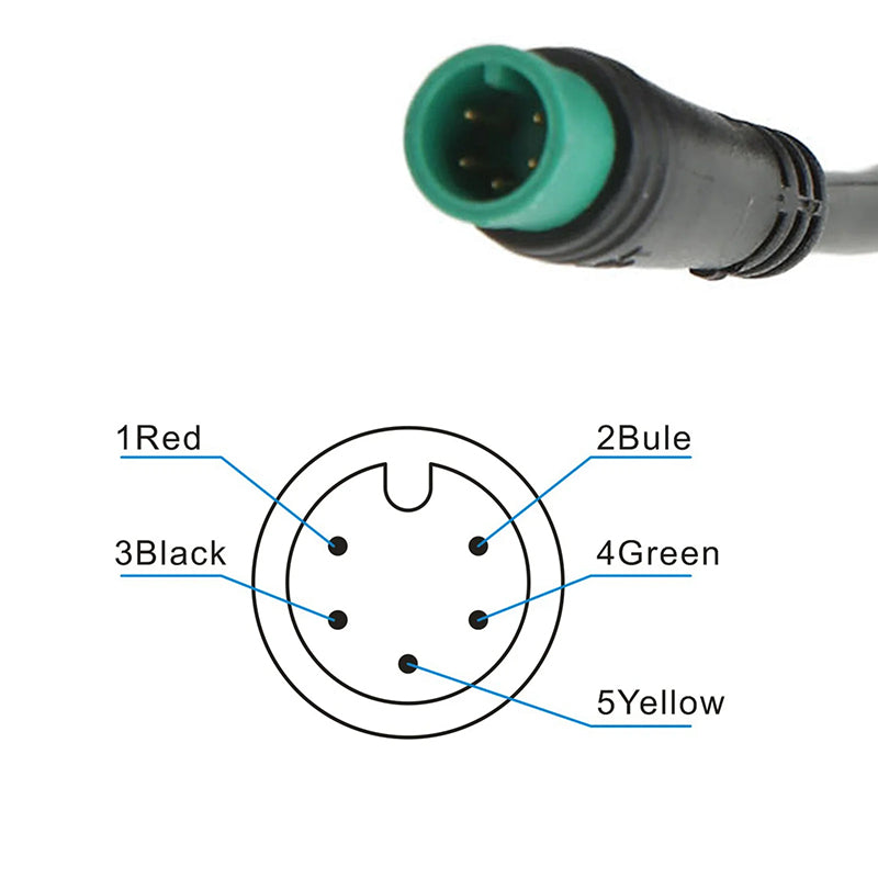 5-Pin LCD Display Screen for M5 E-Bikes