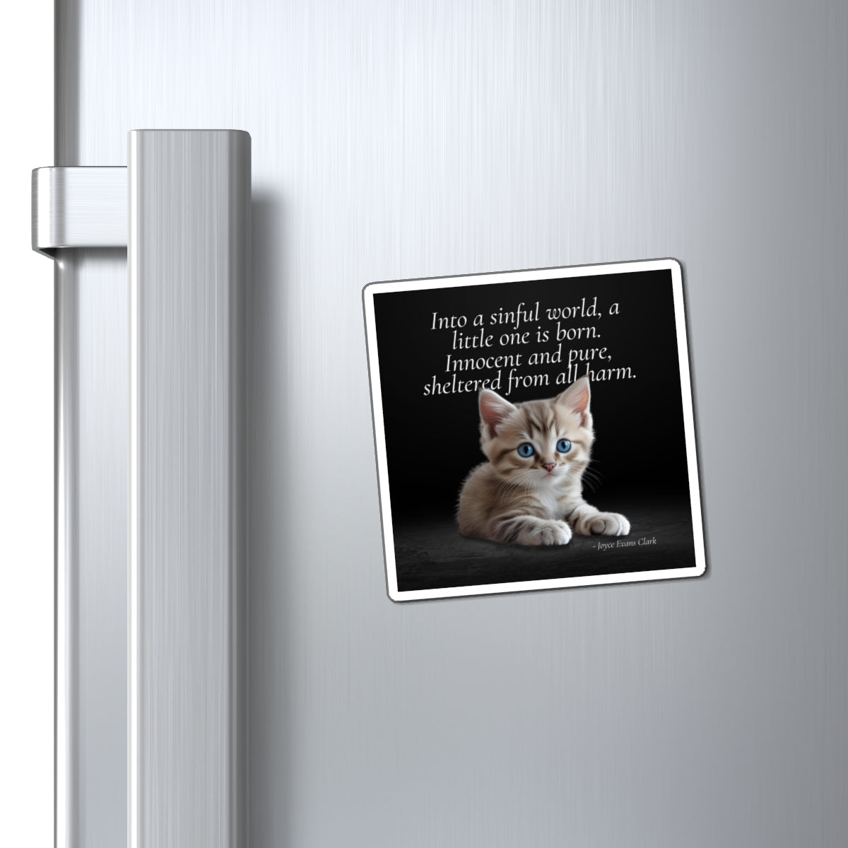 Celebrate New Beginnings: Customizable Baby Announcement Magnets - Korvel