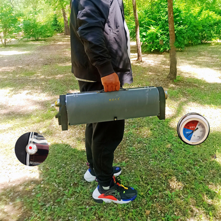 Gril à four sous vide portable et sans fumée pour extérieur